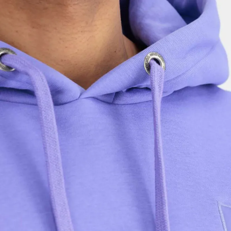 Alpha Industries Herren Hoodie Back Print electric violet