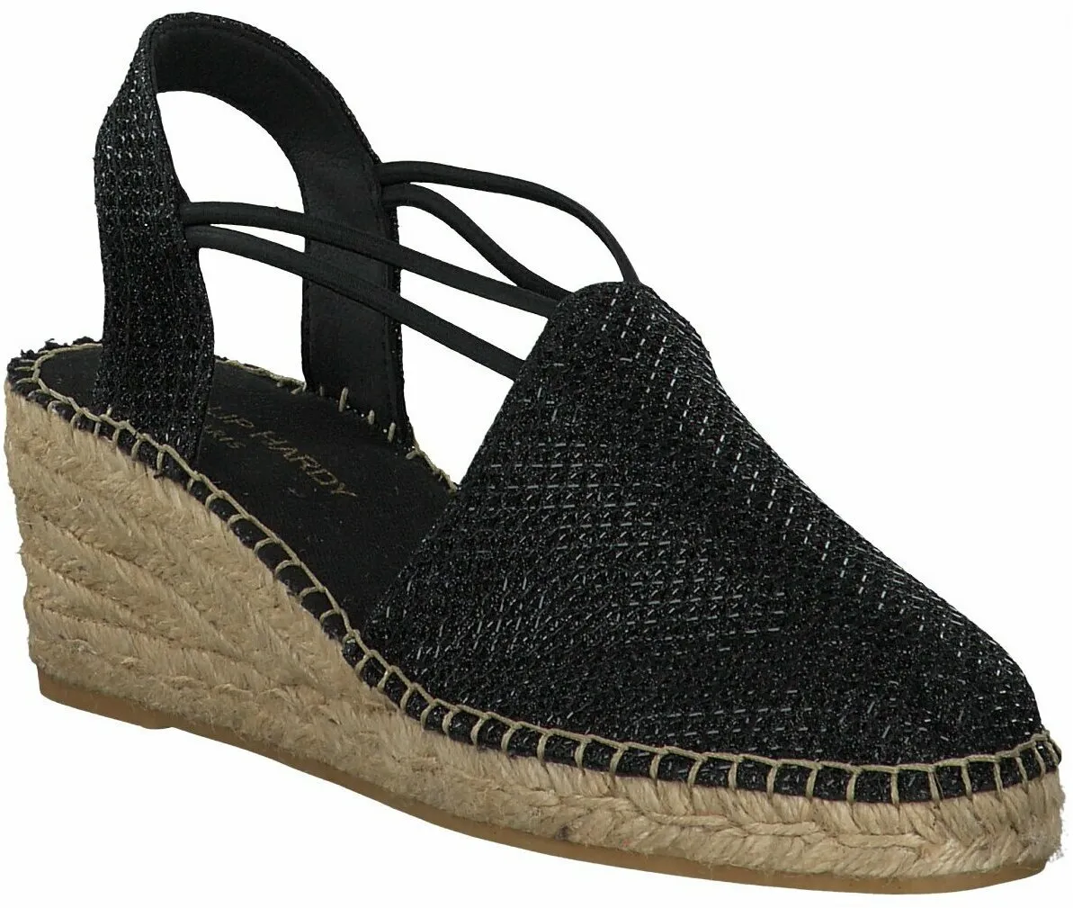 Damen-Espadrilles 562007668825 (Schwarz)