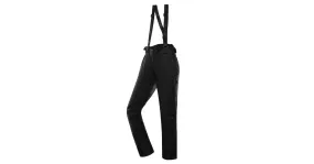 Damen-Skihose mit Membran PTX Snow ALPINE PRO EDESA schwarz
