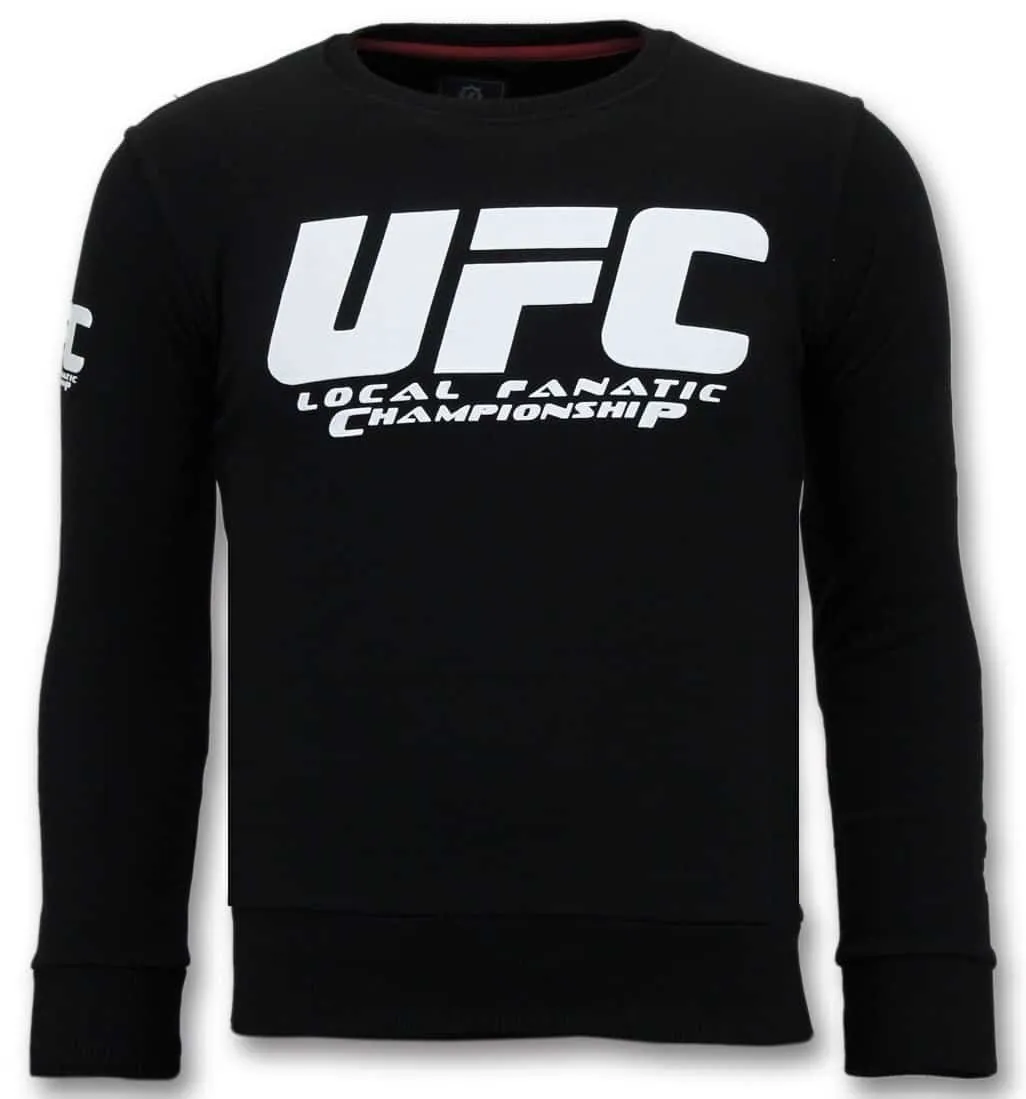 Exklusive Herren Pullover - UFC Championship - Schwarz