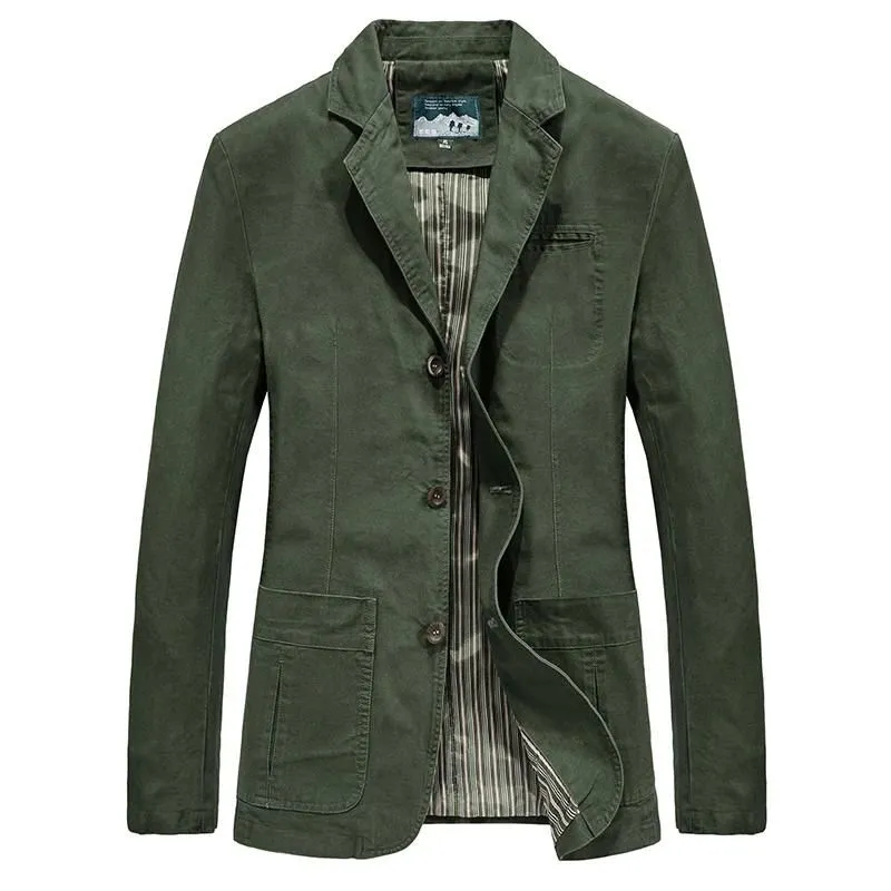 Fabian | Herren Business-Casual Mantel mit Reverskragen und Mehreren T