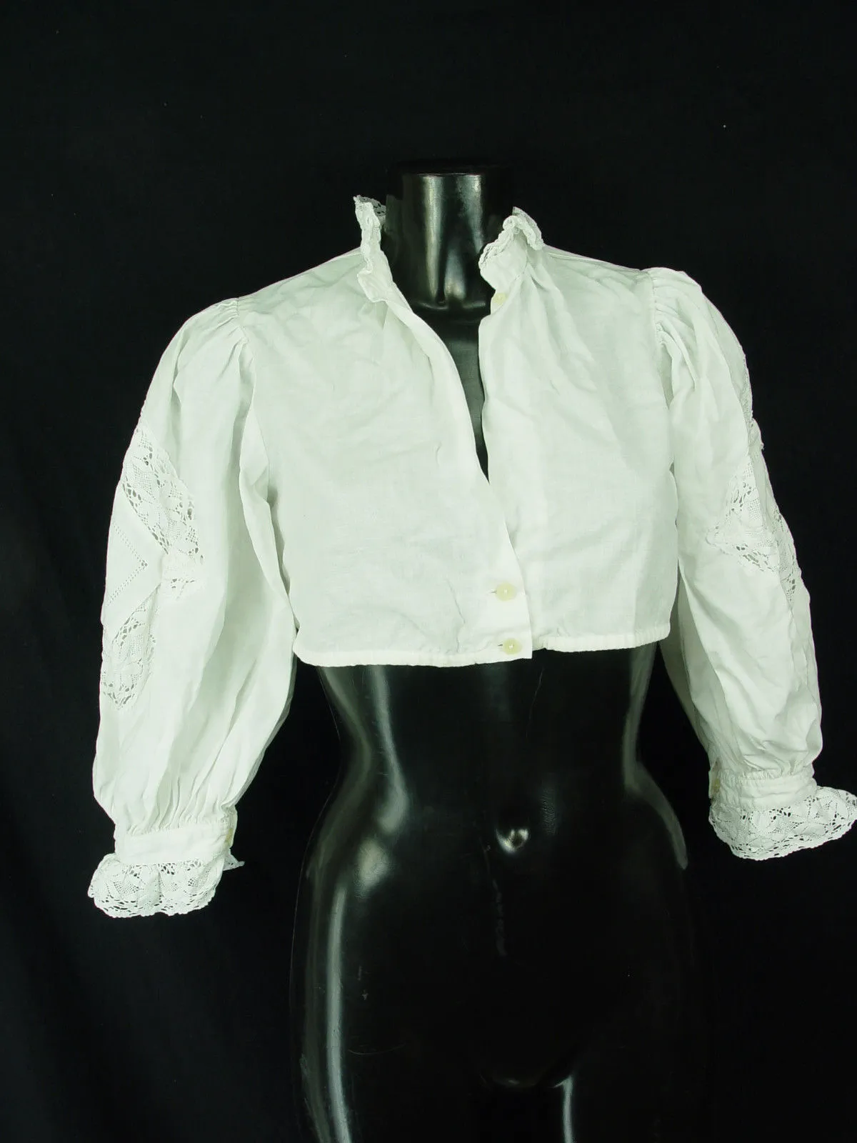 Gr38 Dirndlbluse GÖSSL SALZBURG  Bluse für Dirndl Trachtenbluse B3215
