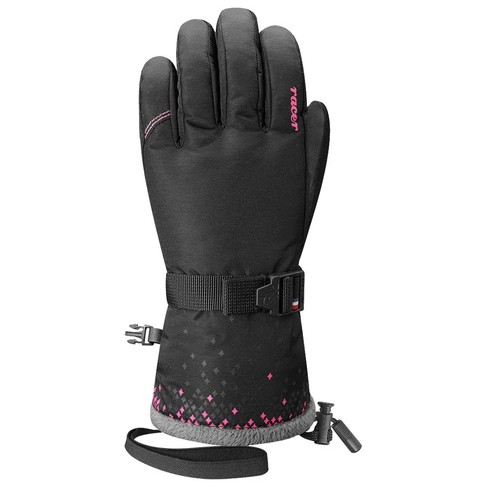 Handschuhe Racer ---Aurore 8 Black Pink