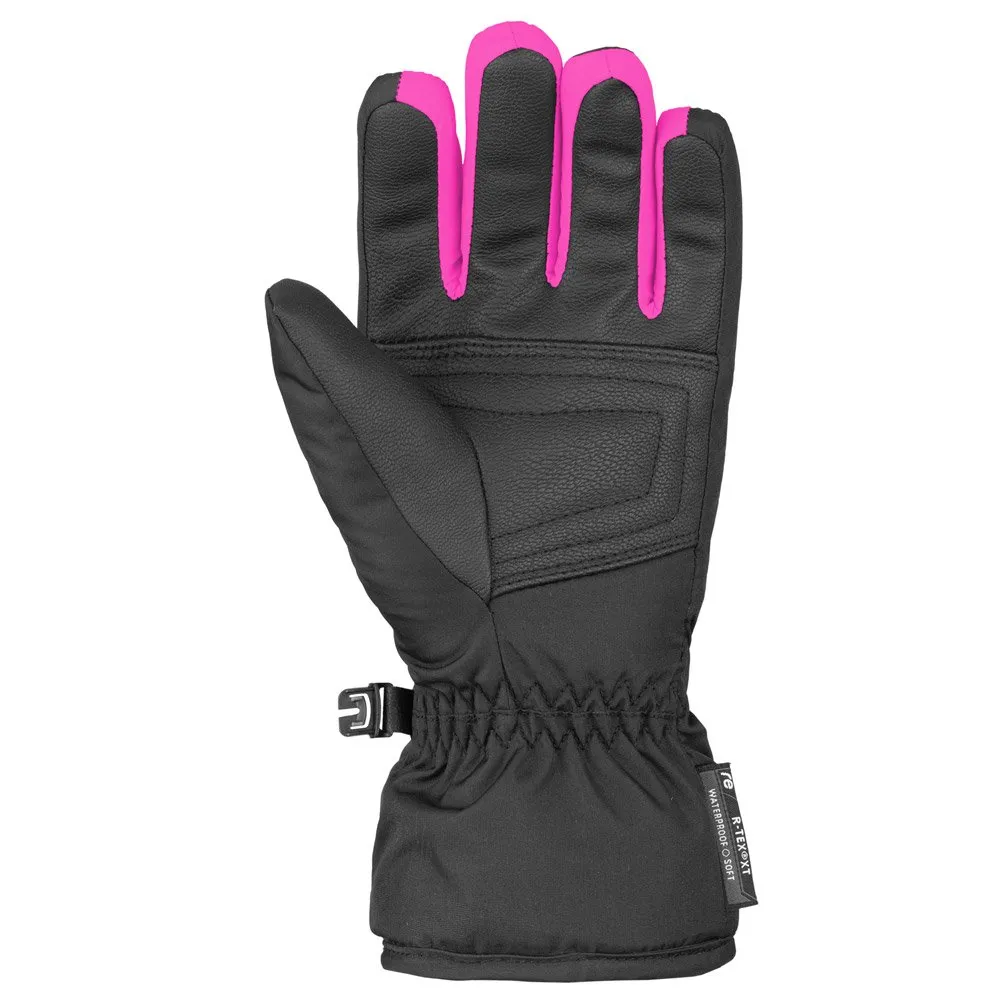 Handschuhe Reusch ---Bennet R-Tex Xt Junior Black Black Melange Pink Glo