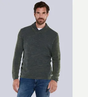 Herren engbers Pullover uni in Grün kaufen 35853