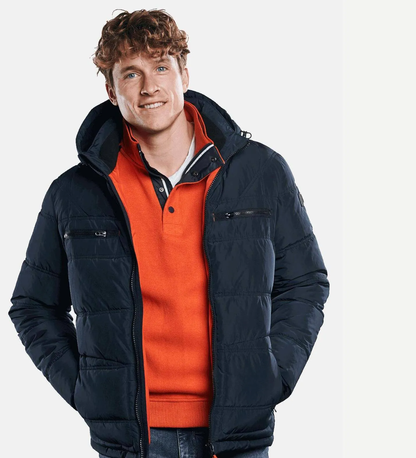 Herren engbers Sportive Jacke in Blau kaufen 30761
