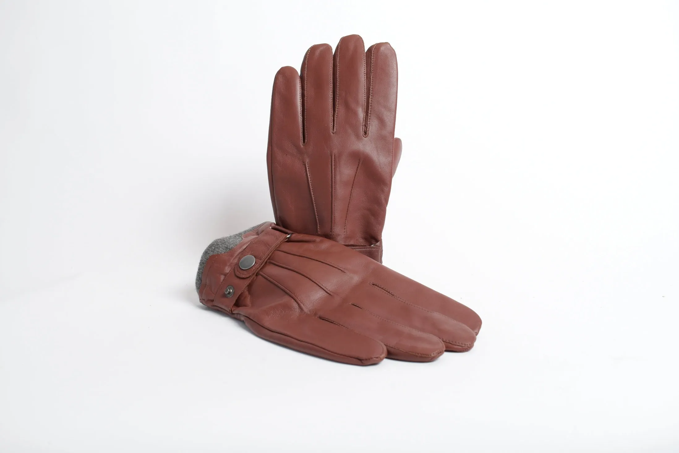 Herren Lederhandschuhe / Fingerhandschuhe