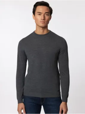 Herren Strickrundhalspullover