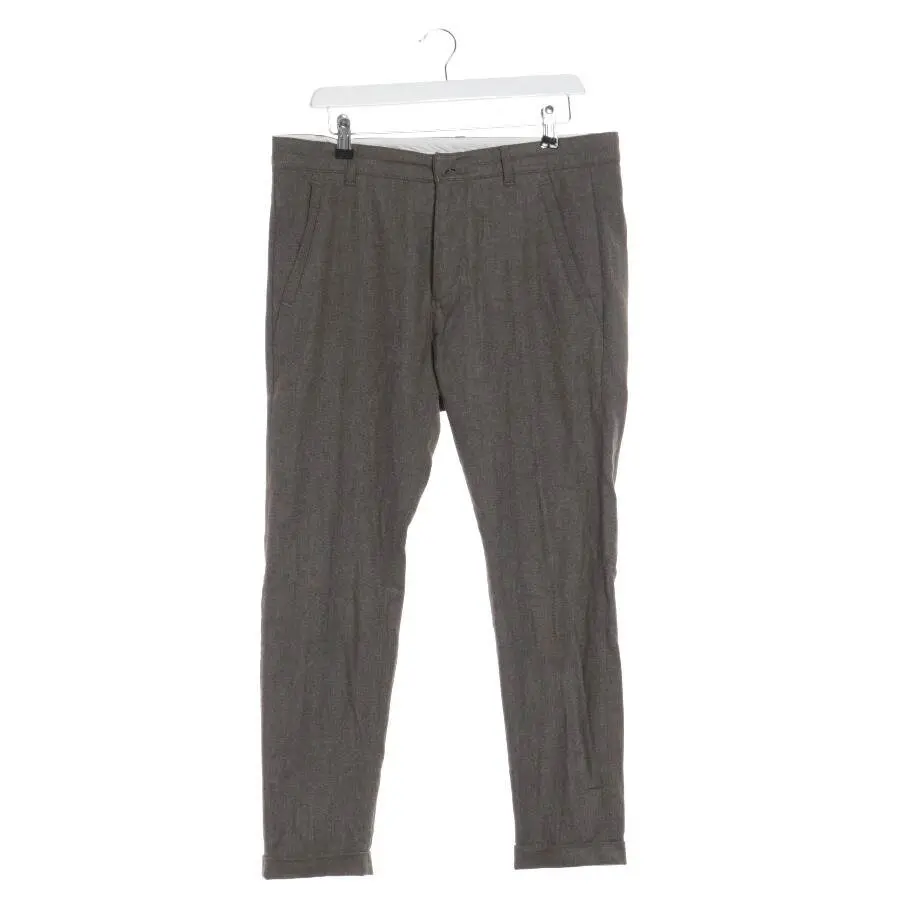 Hose W33 Dunkelbraun