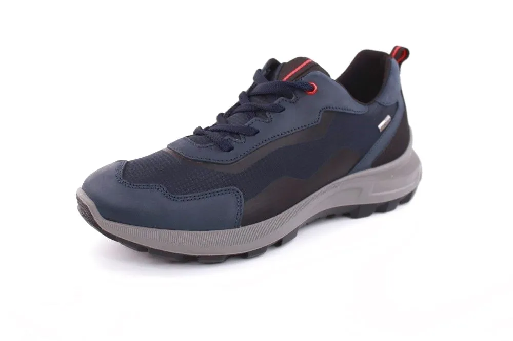 IMAC Herren Schnürschuh Sneaker TEX- Membran blau S12 152728