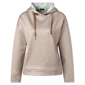 JOOP! Damen Hoodie - Sweatshirt, Loungewear, Kapuze, Allover-Muster