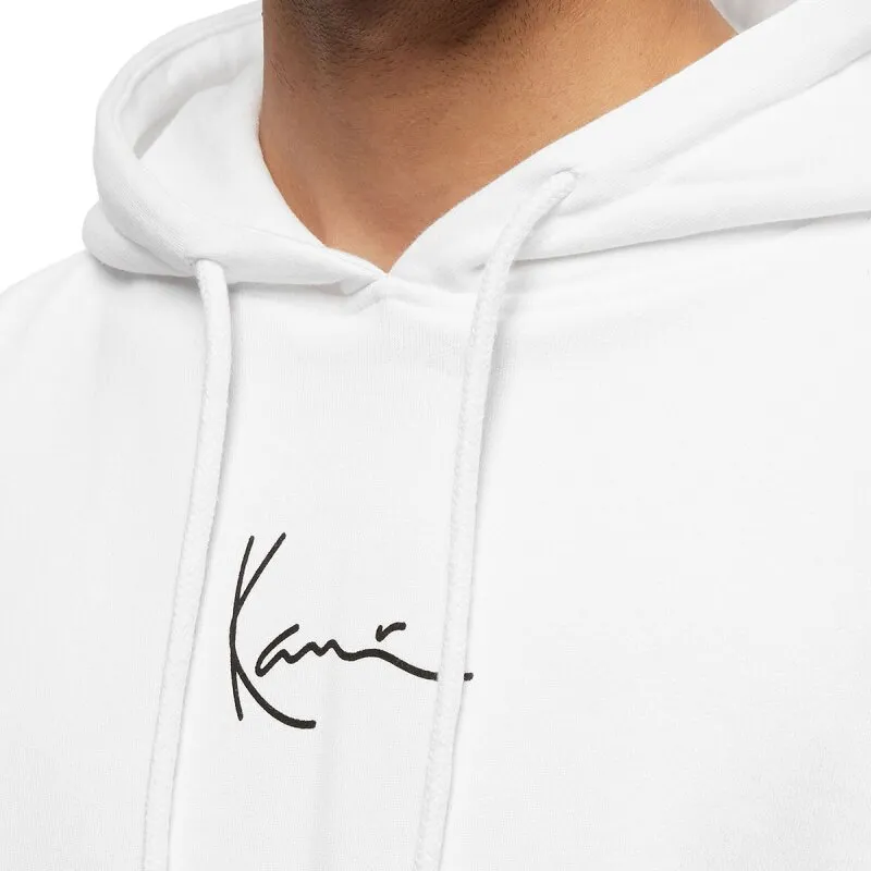 Karl Kani Herren Hoodie Small Signature white