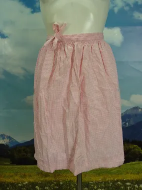 kurze Dirndlschürze kleines Karo  Dirndl-Schürze Trachtenschürze TS555