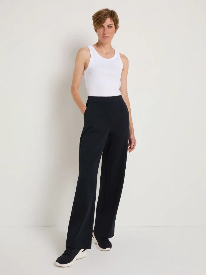 Lanius Damen Hose mit geradem Bein OCS black