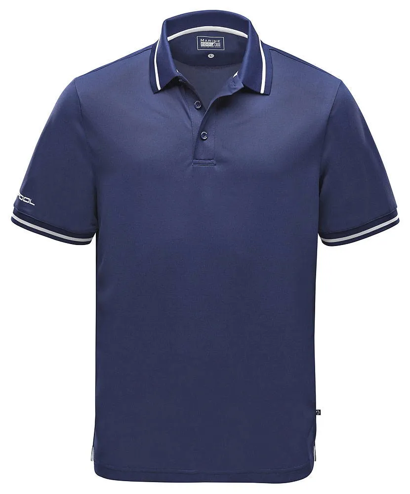 Marinepool Herren-Funktions-Poloshirt Speed Race Promo