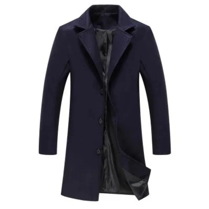 Modanze - Klassische Mantel Jacke Herren – Elegantes Design für kalte Tage