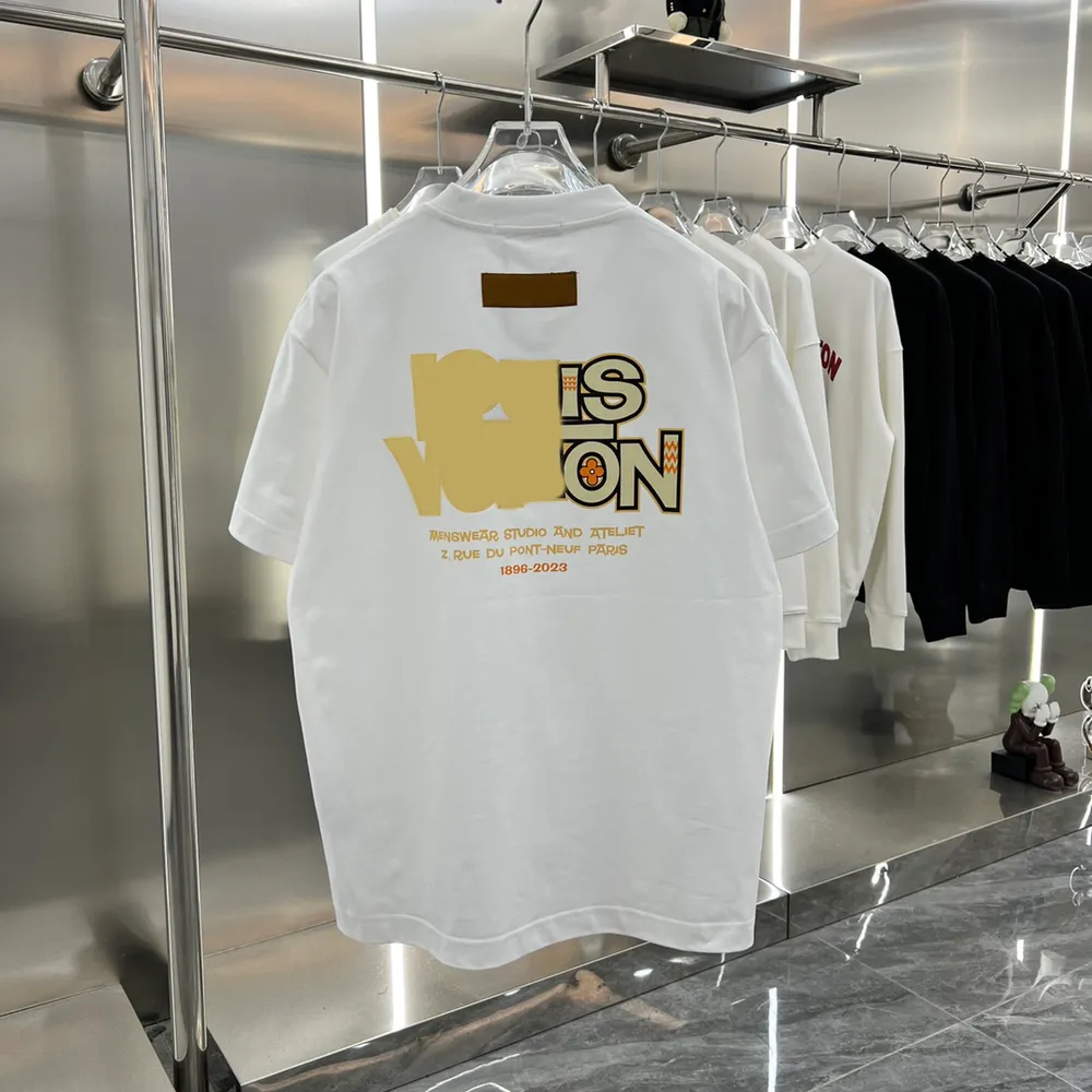 Neue Herren Womens Designer T-Shirts gedrucktem Modem Man T-Shirt Top-Qualität Cotton Cason T-Shirts Kurzarm Luxe T-Shirts Asian