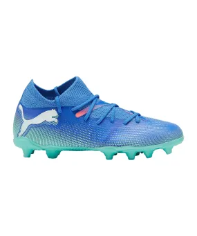 PUMA FUTURE 7 Match FG/AG Formula Jr Kids Blau Weiss F01
