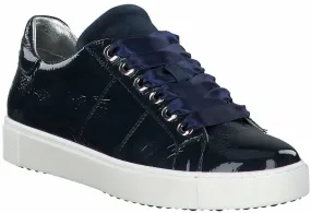 Schnürschuhe aus Leder 101103723290 (Dunkelblau)