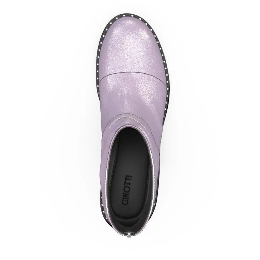 Stiefeletten mit Falten-Optic 5812
