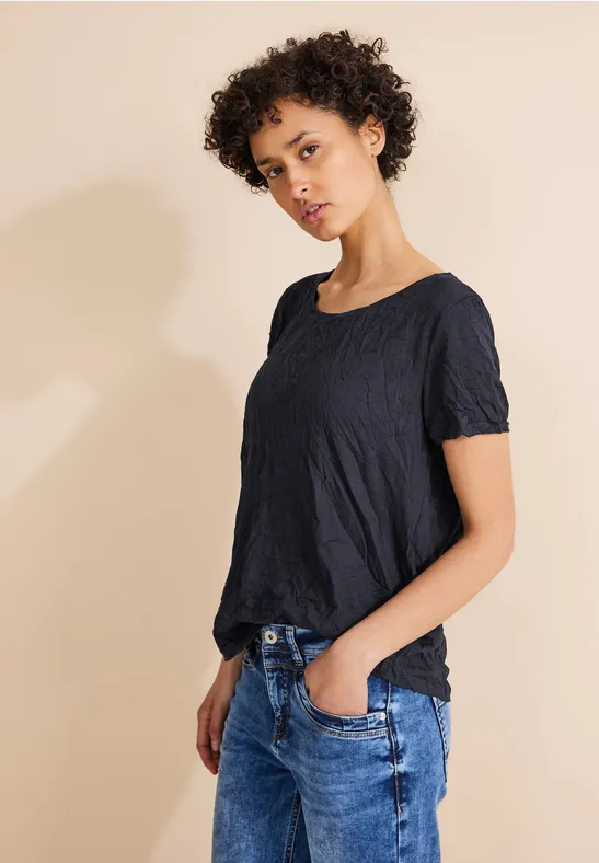 Street One T-Shirt in Crash Optik  - Style GERDA