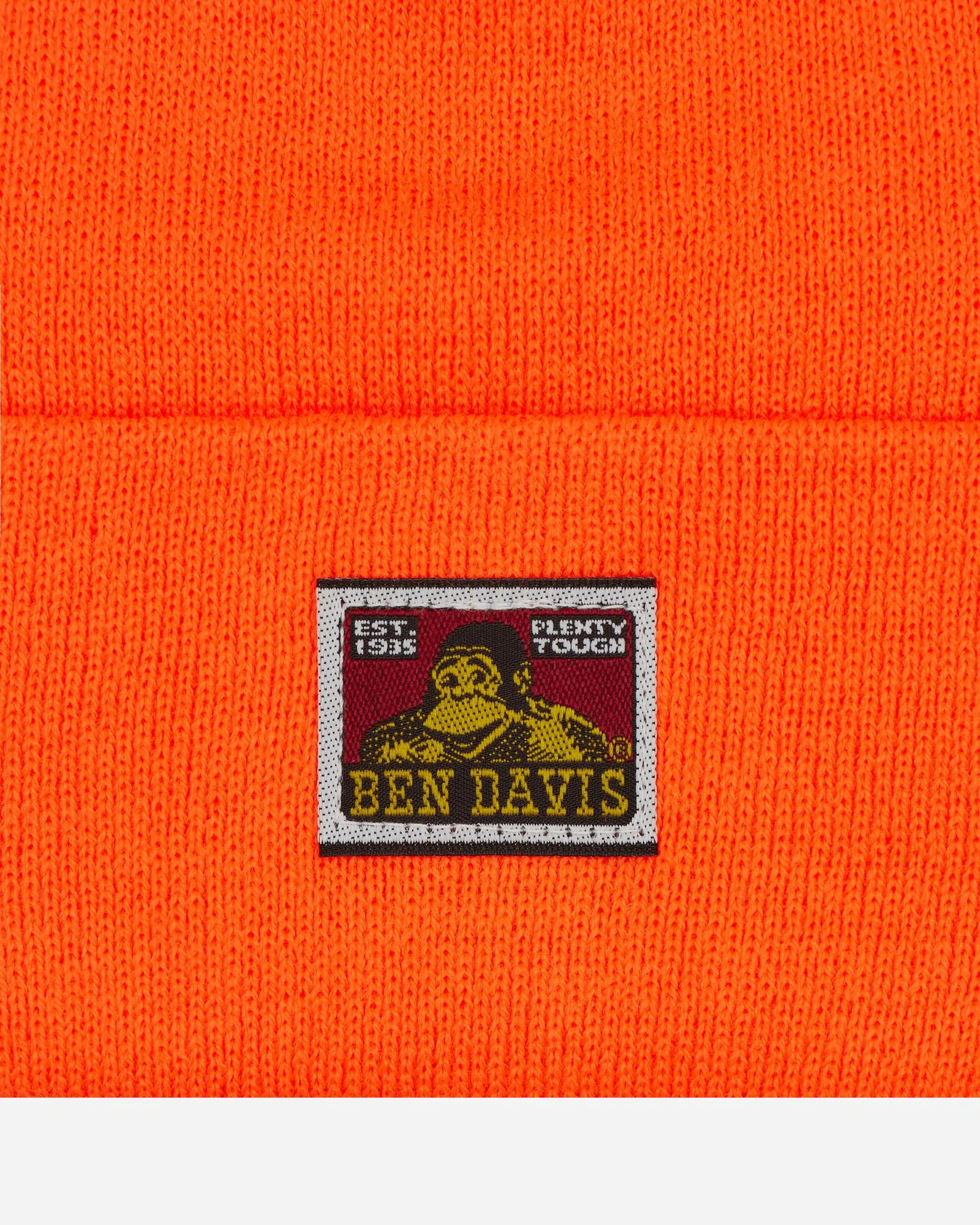 Strickmütze Ben Davis Orange Logo Beanie BEN9296 001
