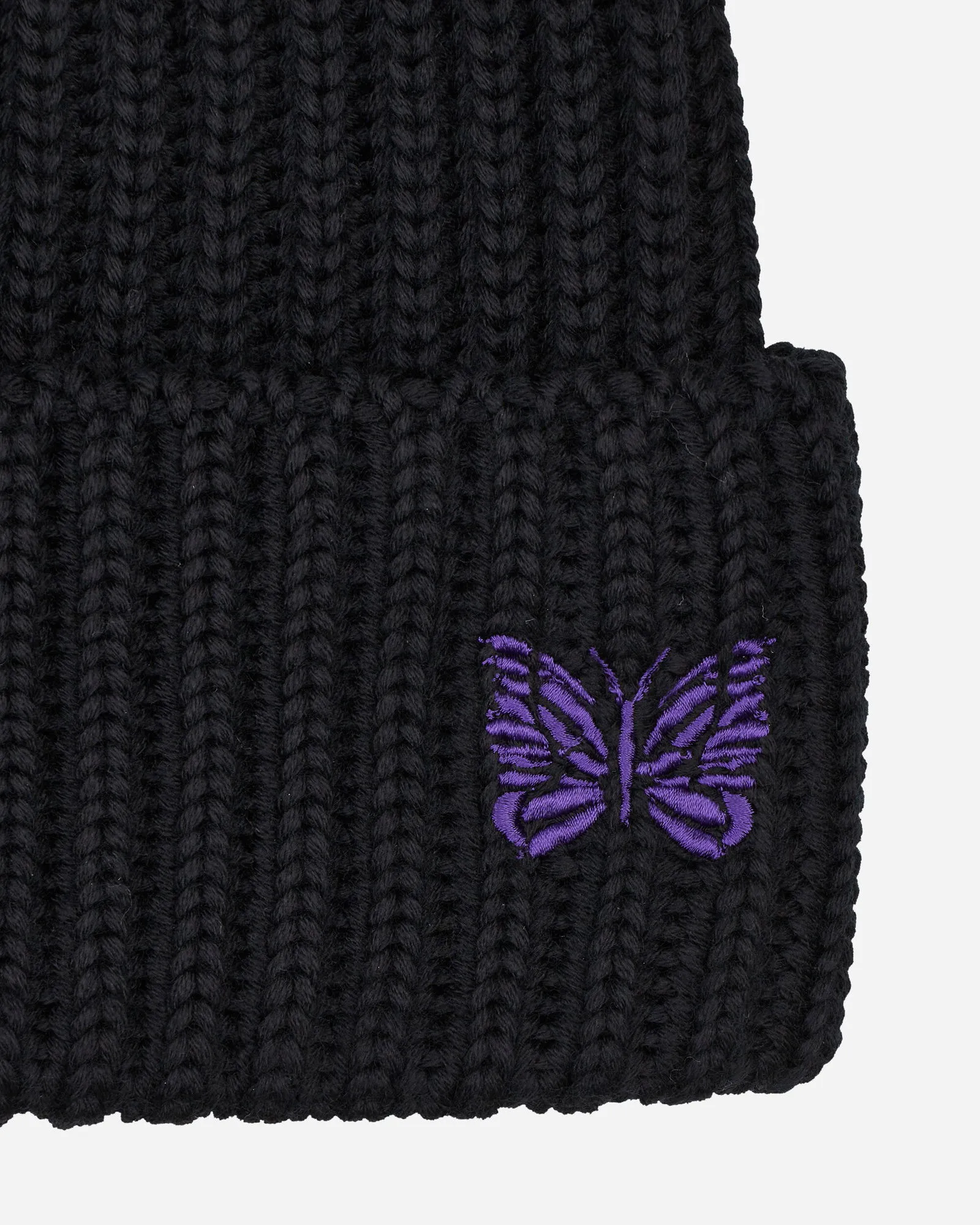 Strickmütze Needles Embroidered Logo Ribbed Beanie NS064 D