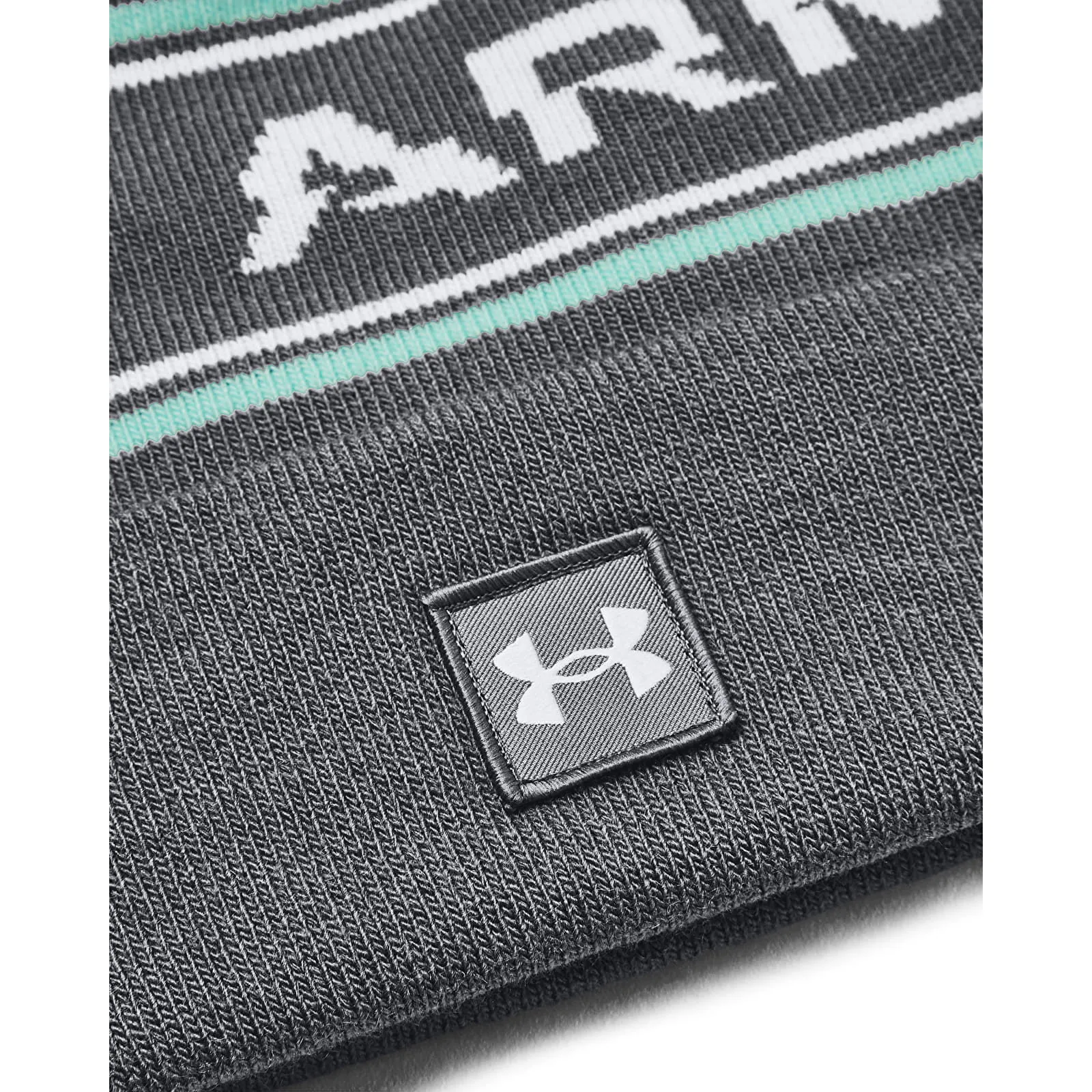 Strickmütze Under Armour Halftime Pom Beanie 1379985-013