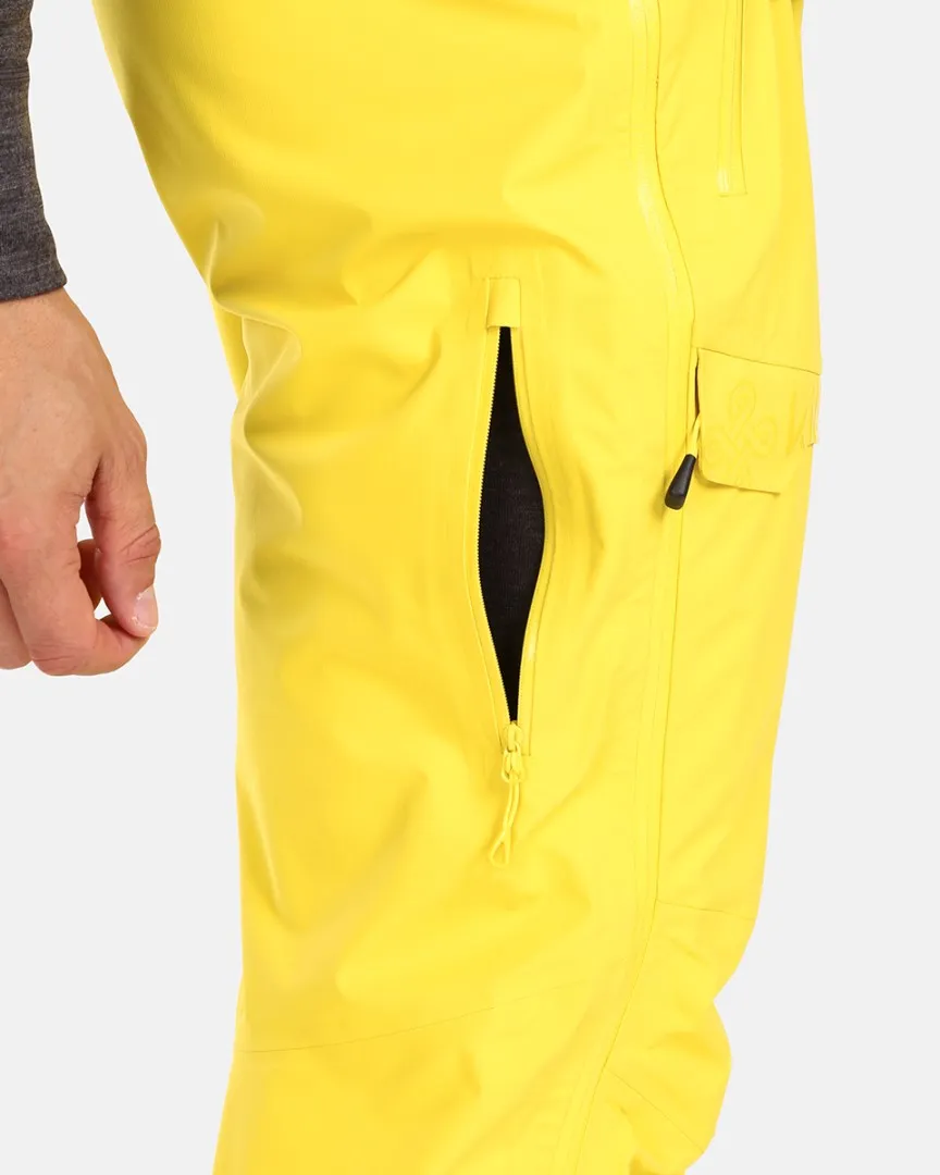 Wasserdichte Herren-Skihose Kilpi LAZZARO-M gelb M