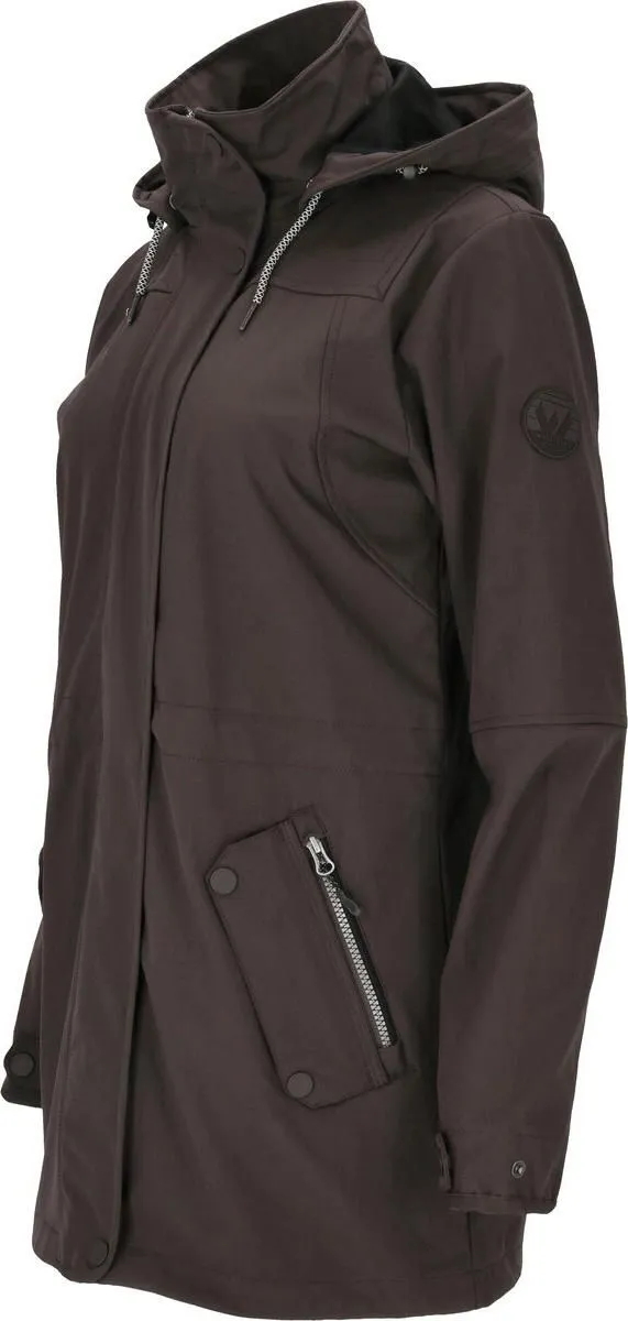 Whistler Isobel W Long Softshell Jacket W-pro 8000 - Damen Freizeitjacke